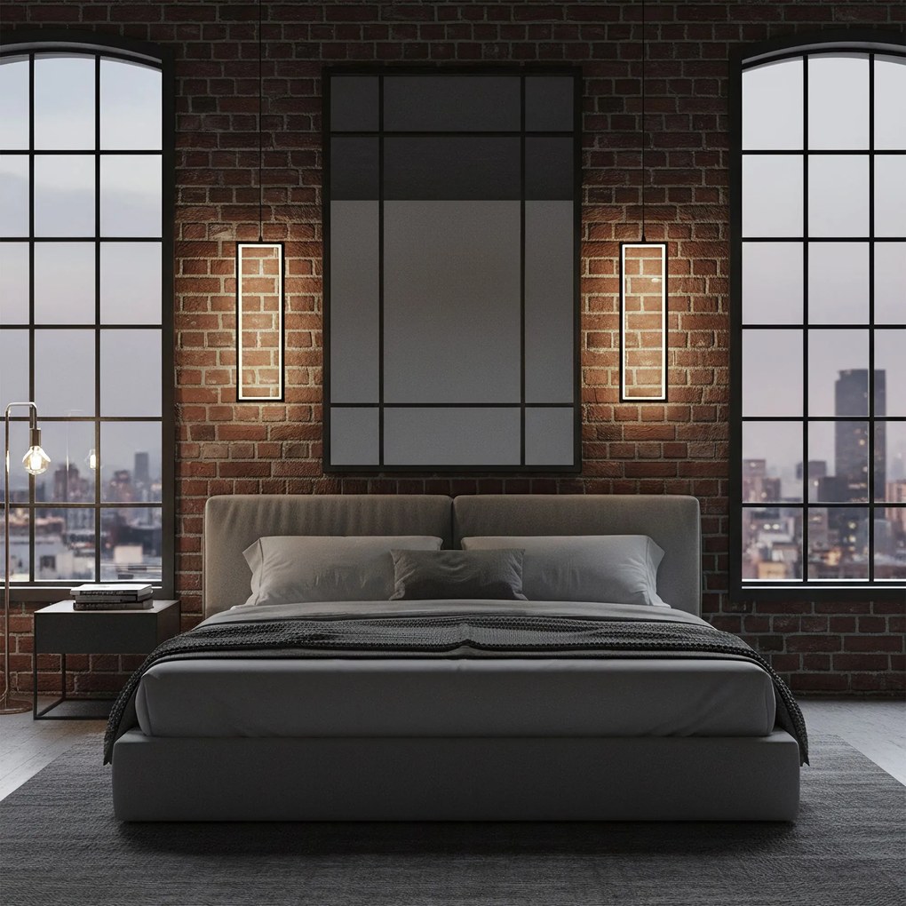 Toolight Toolight, LED stropné osvetlenie 6W, 3500lm, 3000K, LHJ083-1CP, čierna, OSW-50057