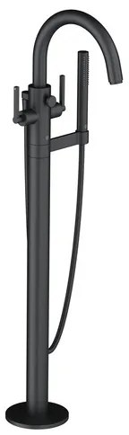 Vaňová batéria Kludi Nova Fonte bez podomietkového telesa čierna matná 205903915