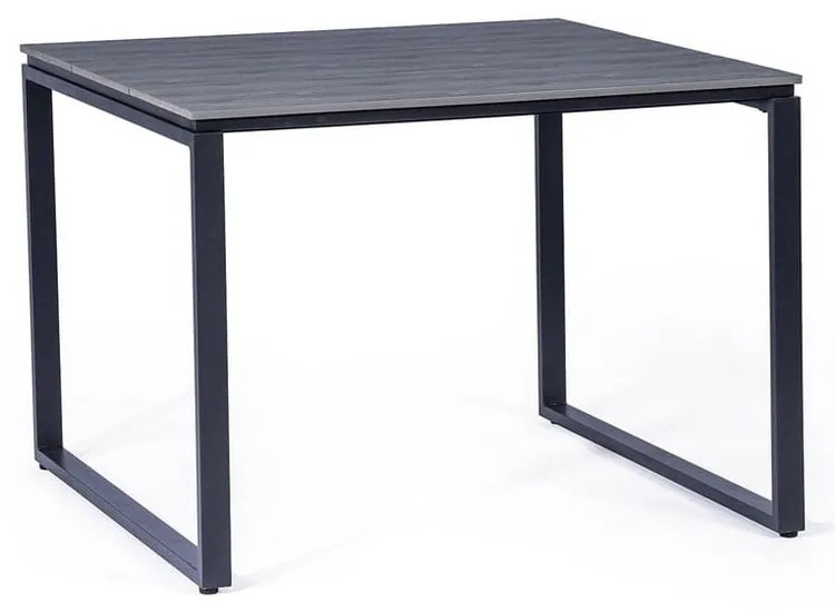 Súprava 2 ratanových jedálenských stoličiek Carla a čierneho stola Strong - Bonami Essentials