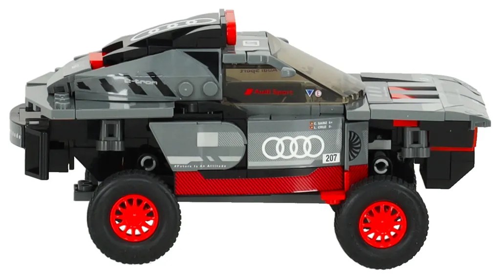 KIK Rastar 10120 Audi RS Q e-tron stavebnica, mierka 1:30, 376 dielov