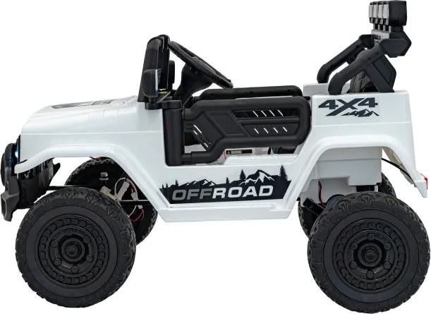 Elektrické autíčko Off-Road CLIMBER biele