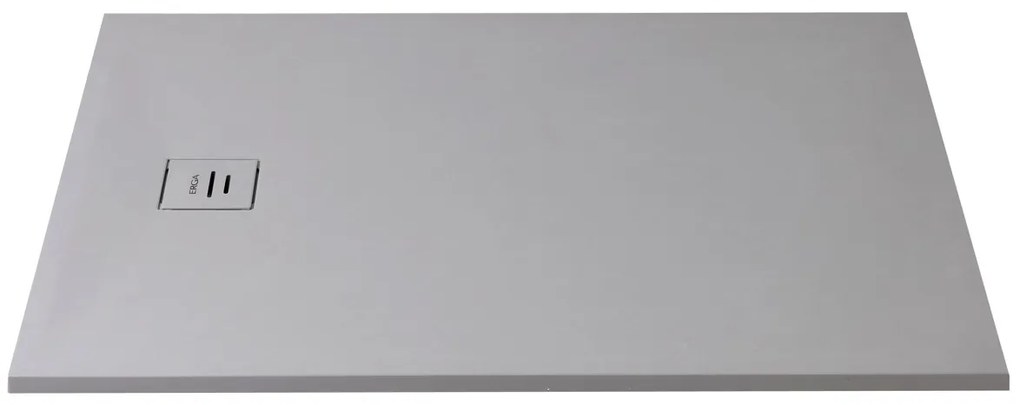 Erga Hyper, SMC sprchová vanička 80x80x2,6 cm + sifón, šedá matná, ERG-V06-SMC-8080S-GR
