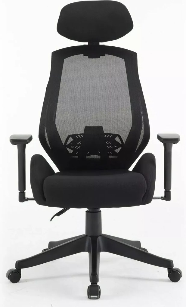 SI Q-406 M otočná stolička čierna