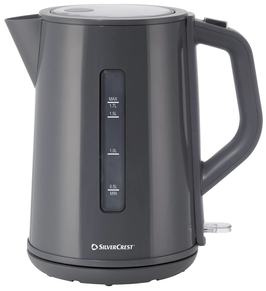 Silvercrest®  Rýchlovarná kanvica Swkc 3000 F4/Swkc 2200 F4/Sowkc 3000 F4 (sivá)  (100392998)