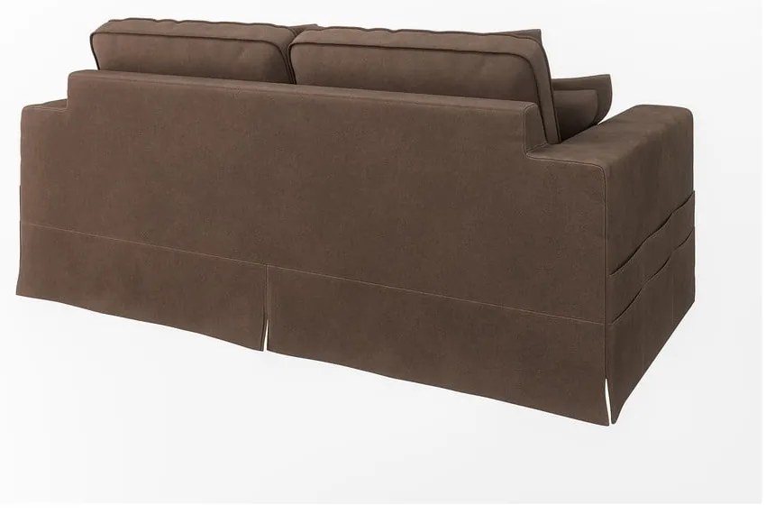 Tmavohnedá pohovka 196 cm Nora – Ropez