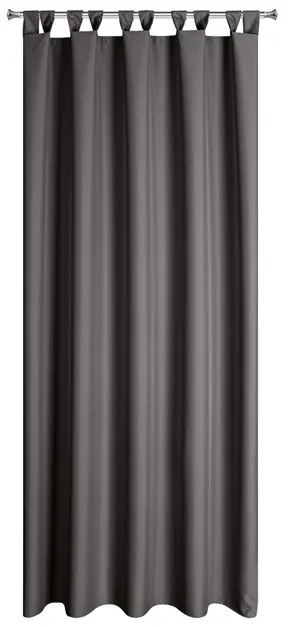 Štýlový záves do altánku  v šedej farbe Šírka: 155 cm | Dĺžka: 220 cm
