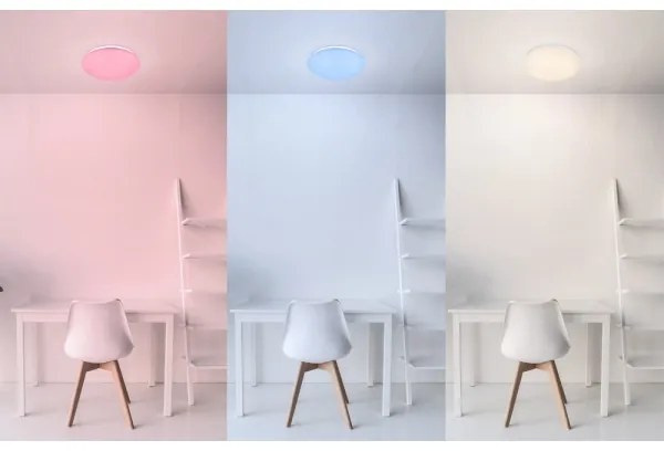 Globo 48363RGB - LED RGB Stmievateľné svietidlo ATREJU 1xLED/12W/230V + 1xLED/3W