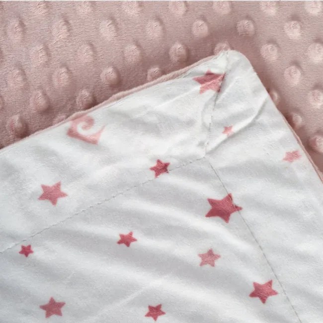 Detská deka Pierre Cardin BABY 5 ružová / krémová