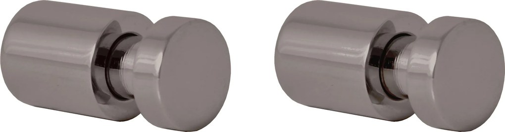 Slezák - RAV Vešiačik 30 mm - 2 ks COLORADO - COA0103/30MGK, Metal Grey kartáčovaná