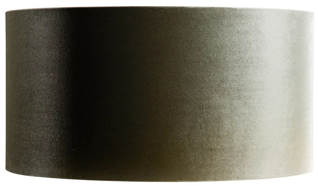 Zamatový tienidlo zelené so zlatým vnútorným 50/50/25