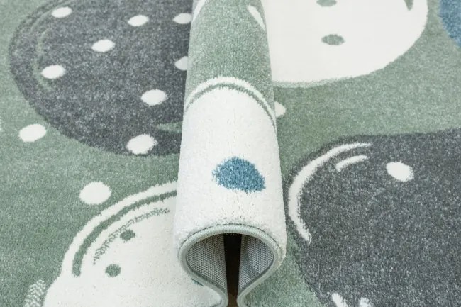 Koberec LIMA M040A zelený / krémový