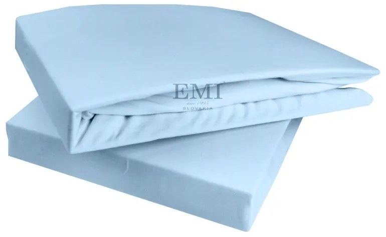 Plachta posteľná svetlomodrá superstretch, Plachta 180x200