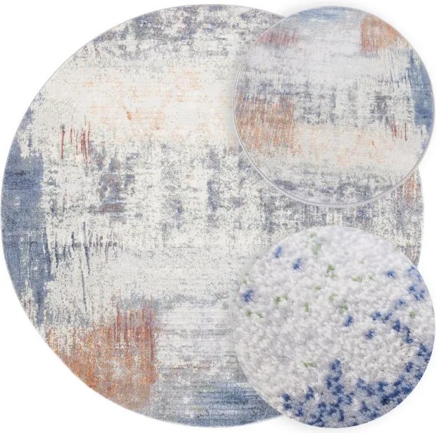 Koberec Ragolle Argentum 63393 6656 kruh