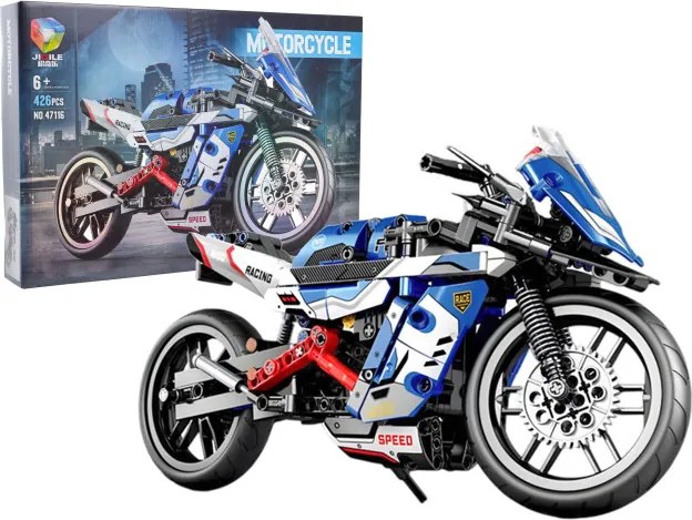 Stavebnica motocykla JIQILE No.47116, 426 dielikov