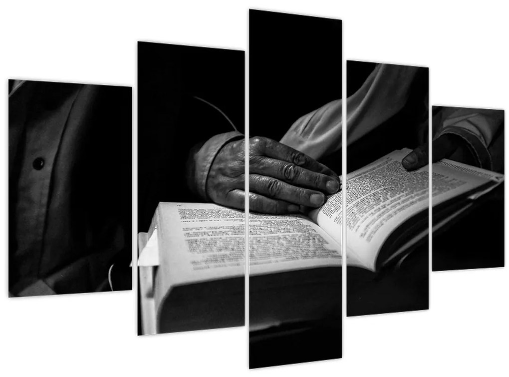 Obraz - Kniha (150x105 cm)