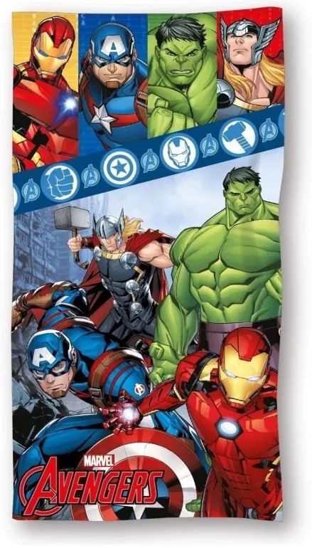 Detská osuška Avengers 70X140cm Setino Tiahome