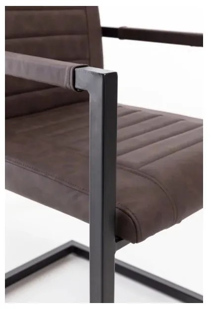 furniture-nabytek.cz - Masívna jedálenská zostava Bullwer so 4 stoličkami Picton z akáciového dreva, hnedá a čierna