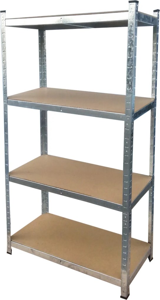 4-ÚROVŇOVÁ POLIČKOVÁ SKRÍŇ 150 x 70 x 30 CM NOSNOSŤ POLIČKY: 150 KG *7792