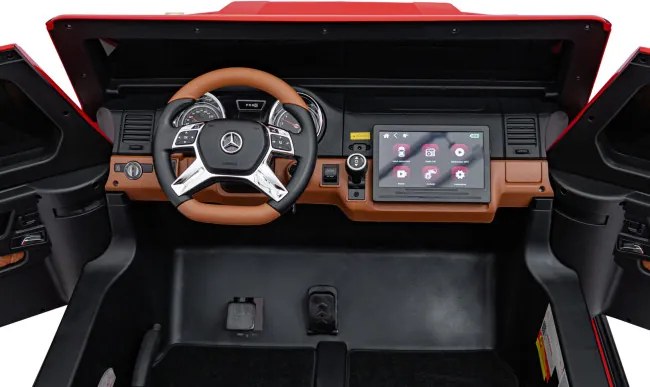 Elektrické autíčko Mercedes Benz MAYBACH G650 STRONG červené