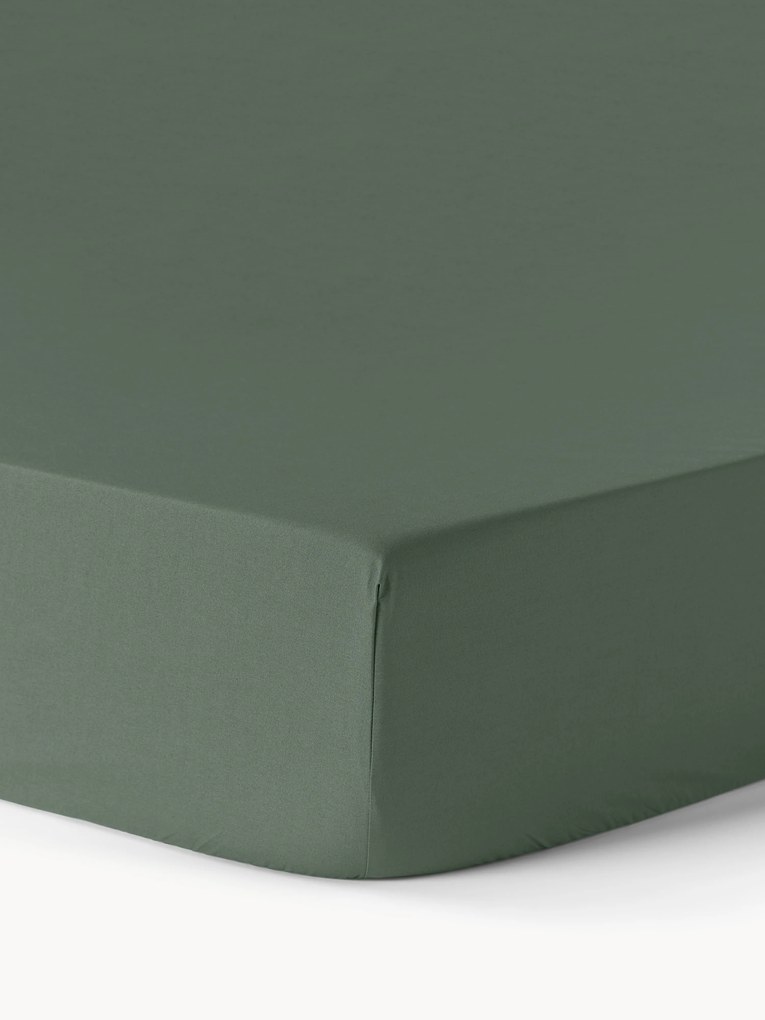 Elastická plachta na topper matrac z bavlneného perkálu Elsie