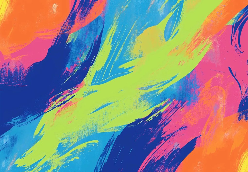 Fototapeta - Pestrofarebná abstrakcia (147x102 cm)