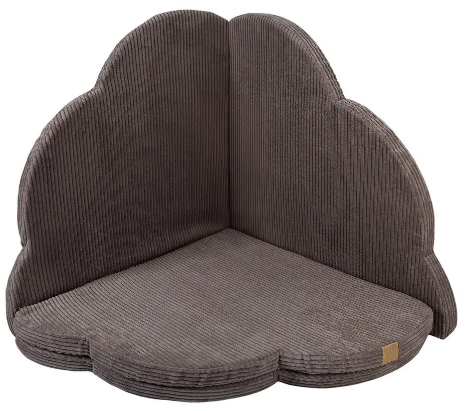 Hnedá detská hracia podložka 160x160 cm – Meowbaby