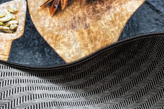 Protišmykový koberec / behúň ANDRE 2811 sivý / béžový