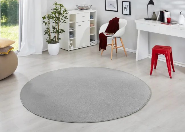Koberec Hanse Home Fancy sivý kruh