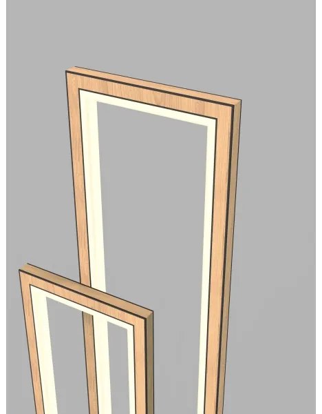 Wofi 3023-206 - LED Stmievateľná stojacia lampa PESCARA LED/21W/230V