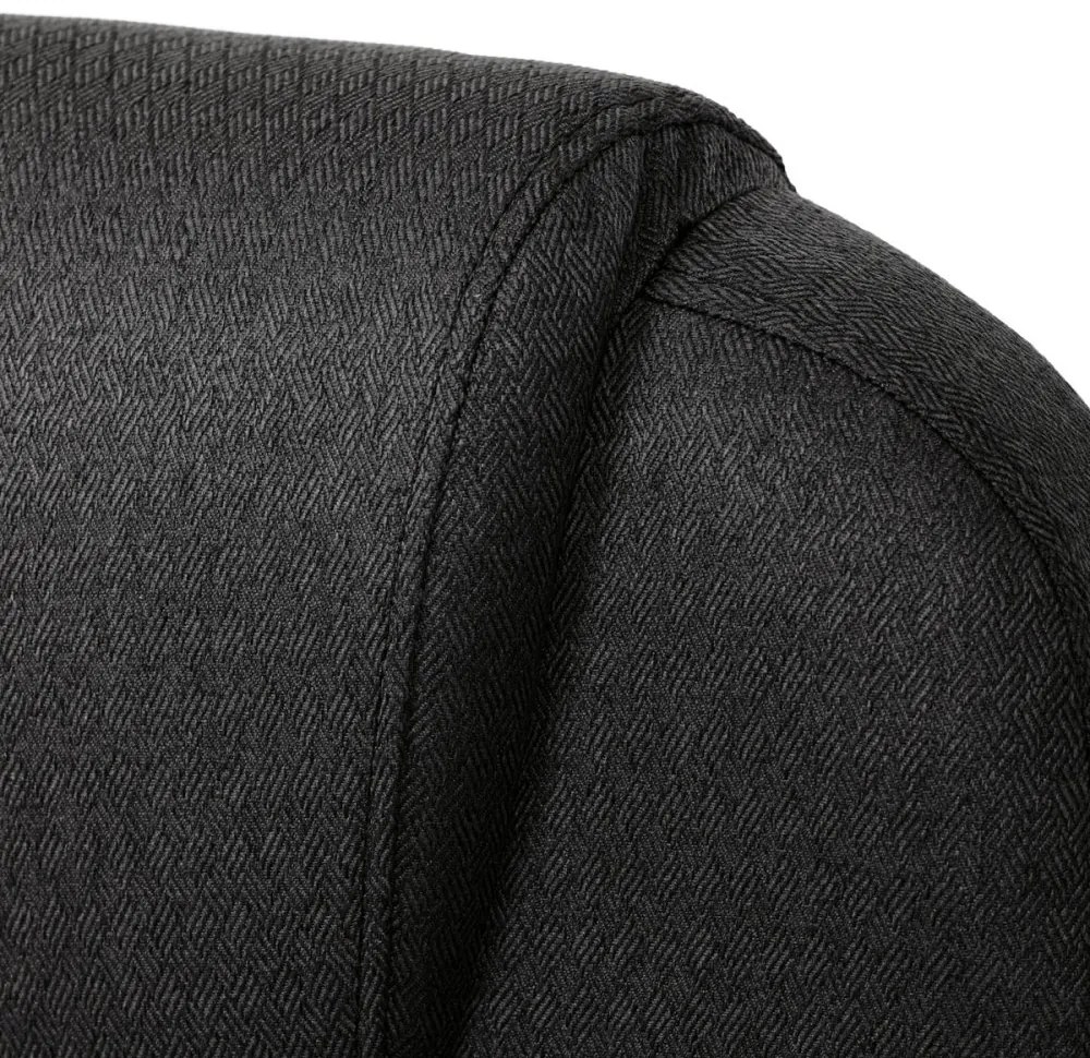 Kancelárske kreslo DEXTER — látka, sivá