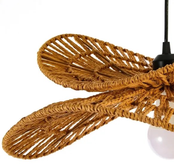 Immax 08266L - Luster na lanku MARIPOSA 1xE27/40W/230V pr. 80 cm juta