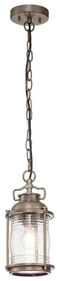 Kichler KL-ASHLANDBAY8-S-BU - Vonkajší luster ASHLAND BAY 1xE27/60W/230V IP44