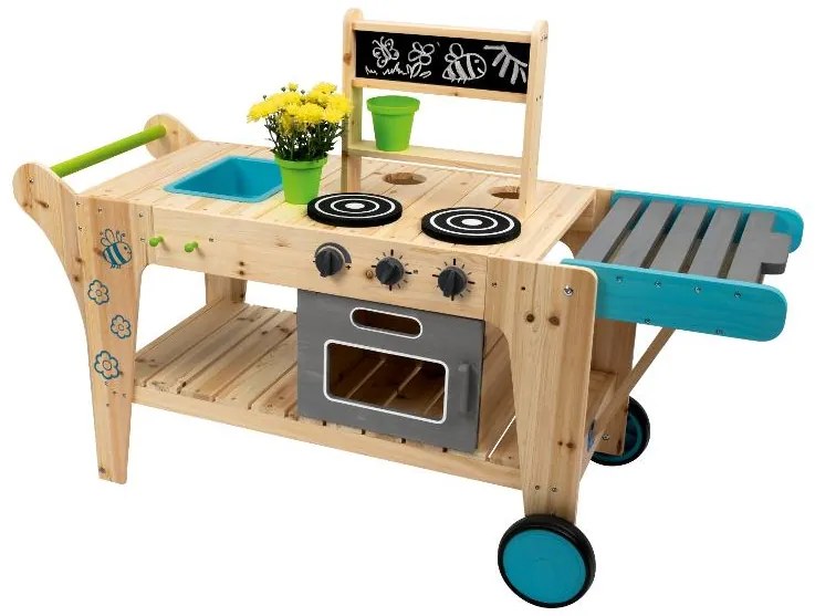 Playtive Detská kuchynka na kolesách do exteriéru  (100385981)