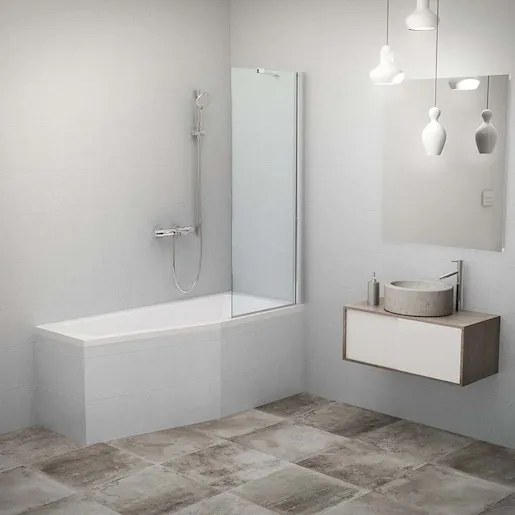 Roth PXV1 vanová zástěna 152x70 cm brillant 453-7000000-00-02