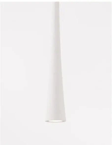 LED luster Goccio biela