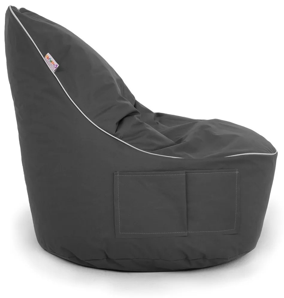 Nepremokavé sedacie vrecko Golf sivé