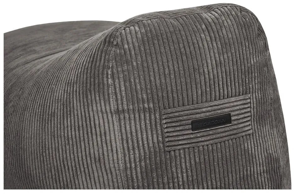 Menčestrový sedací vak v mentolovej farbe Snug Long 140 – SLOWDOWN