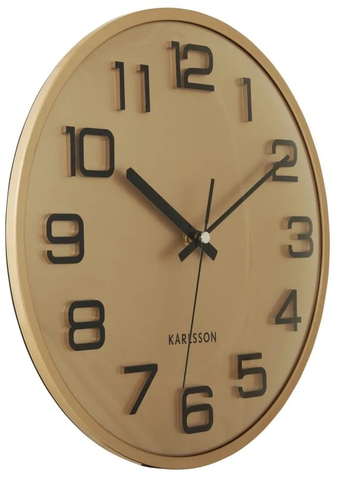 Nástenné hodiny ø 30,5 cm 3D Numbers – Karlsson