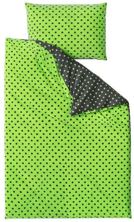 Bavlnené obliečky COLAM GREEN zelené hotelová kapsa Rozmer obliečky: 70 x 90 cm | 140 x 200 cm