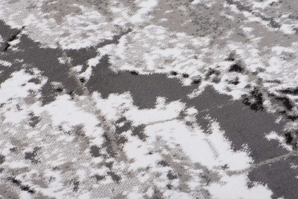 TA Koberec Q543D WHITE MAYA PP EYM Sivý Obdĺžnikový Rozmer: 200x250 cm
