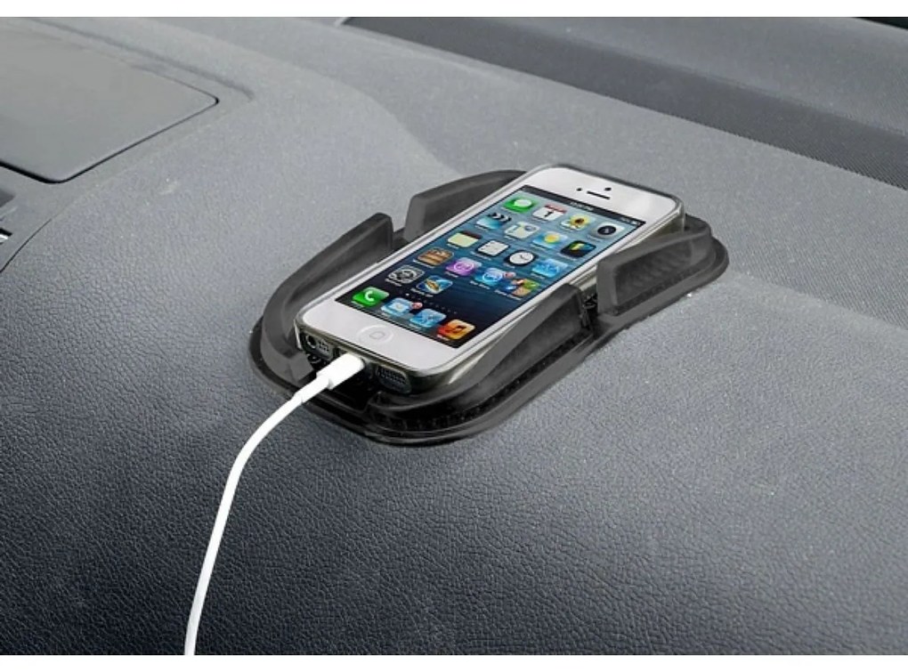 Protišmyková podložka Silicon grande, čierna