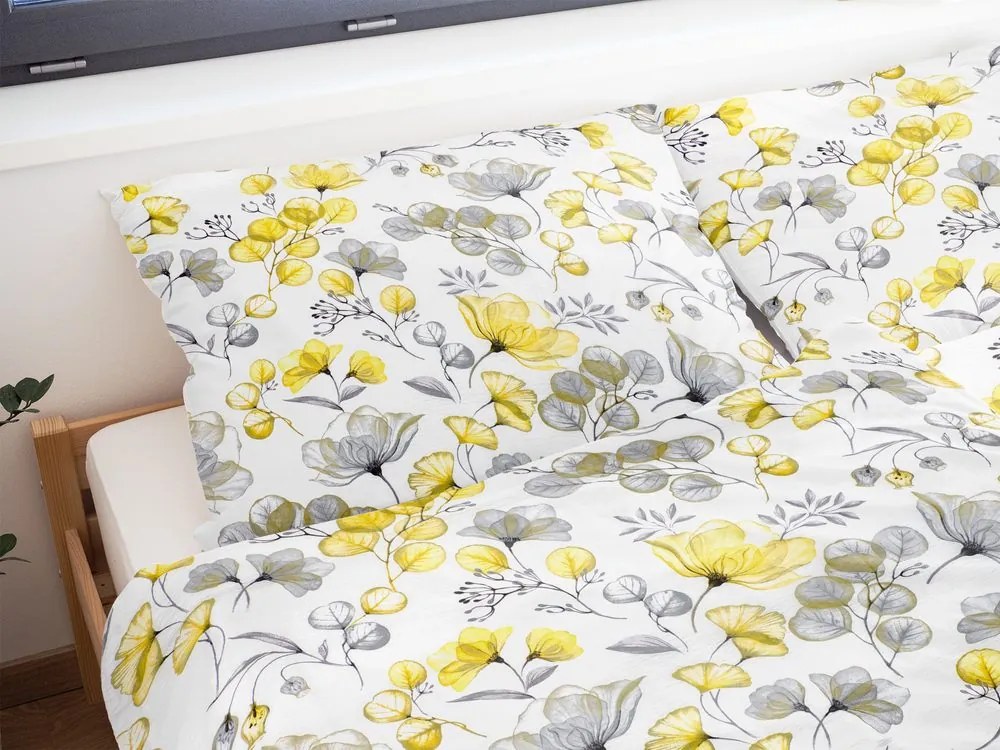 Polášek Krepové obliečky Lístky - 70 x 90 cm