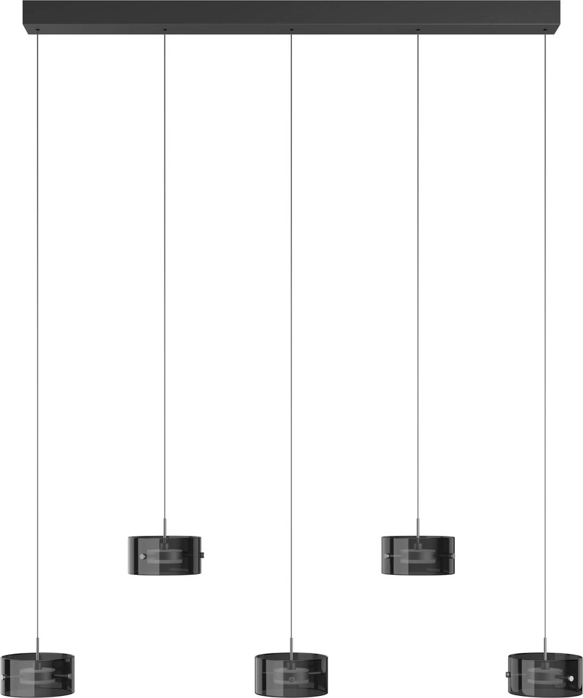 XXXLutz ZÁVESNÉ LED SVIETIDLO, 128/16/150 cm Novel - Interiérové svietidlá - 006286003703