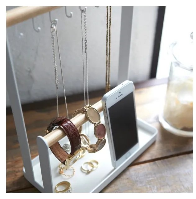 Biely multifunkčný stojan YAMAZAKI Tosca