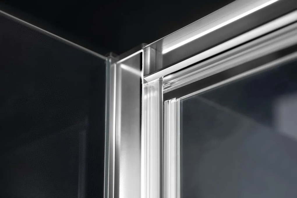 Gelco Gelco, SIGMA SIMPLY sprchové dvere otočné 880-920 mm, sklo Brick, GS3899