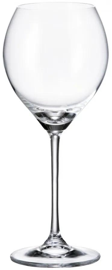 Sklenice na víno, Crystalite Bohemia, CARDUELIS, 390 ml