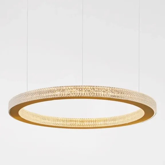 LED luster Fiore 60 zlaté