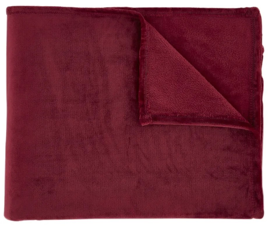 Červená prikrývka 200x240 cm Raschel - Catherine Lansfield