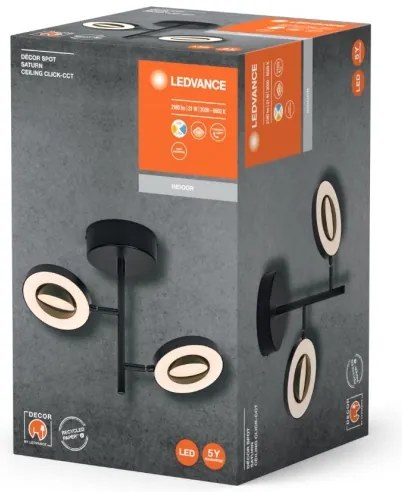 Ledvance - LED Bodové svietidlo DECOR SATURN 2xLED/11W/230V 3000/4200/6500K