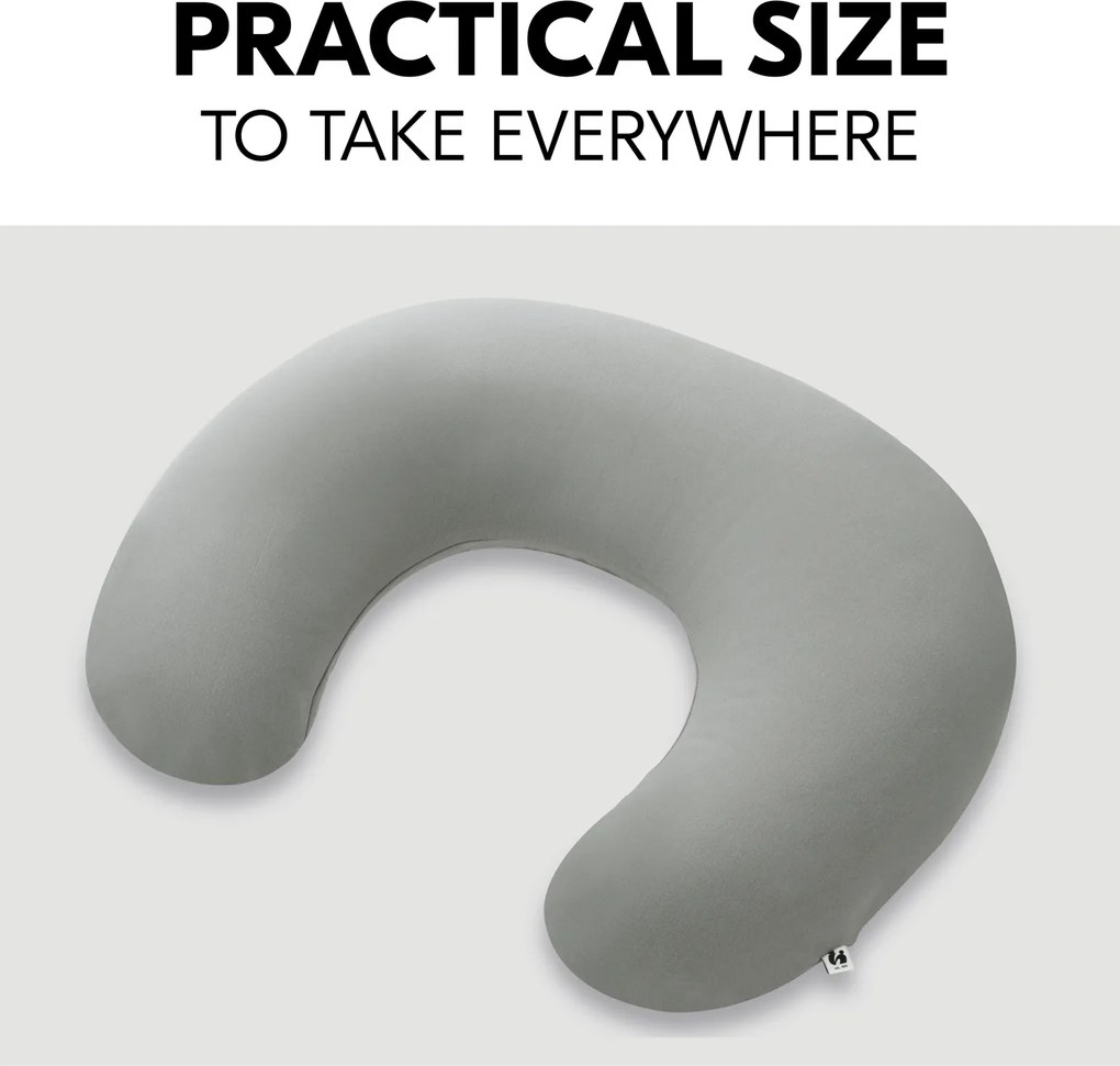 Hauck Univerzálny dojčiaci vankúš NURSE N FEED, Anthracite